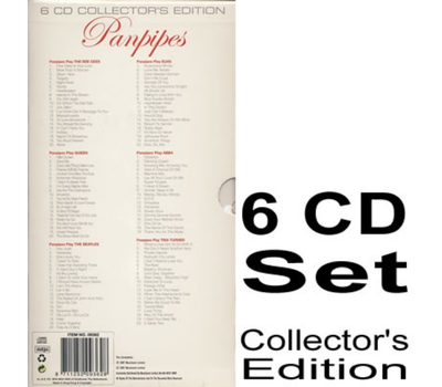 6 CD Collectors Edition - Panpipes 119 Titel