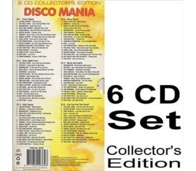 6 CD Collectors Edition - Disco Mania 102 Titel