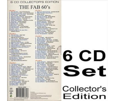 6 CD Collectors Edition - The FAB 60s 96 Titel